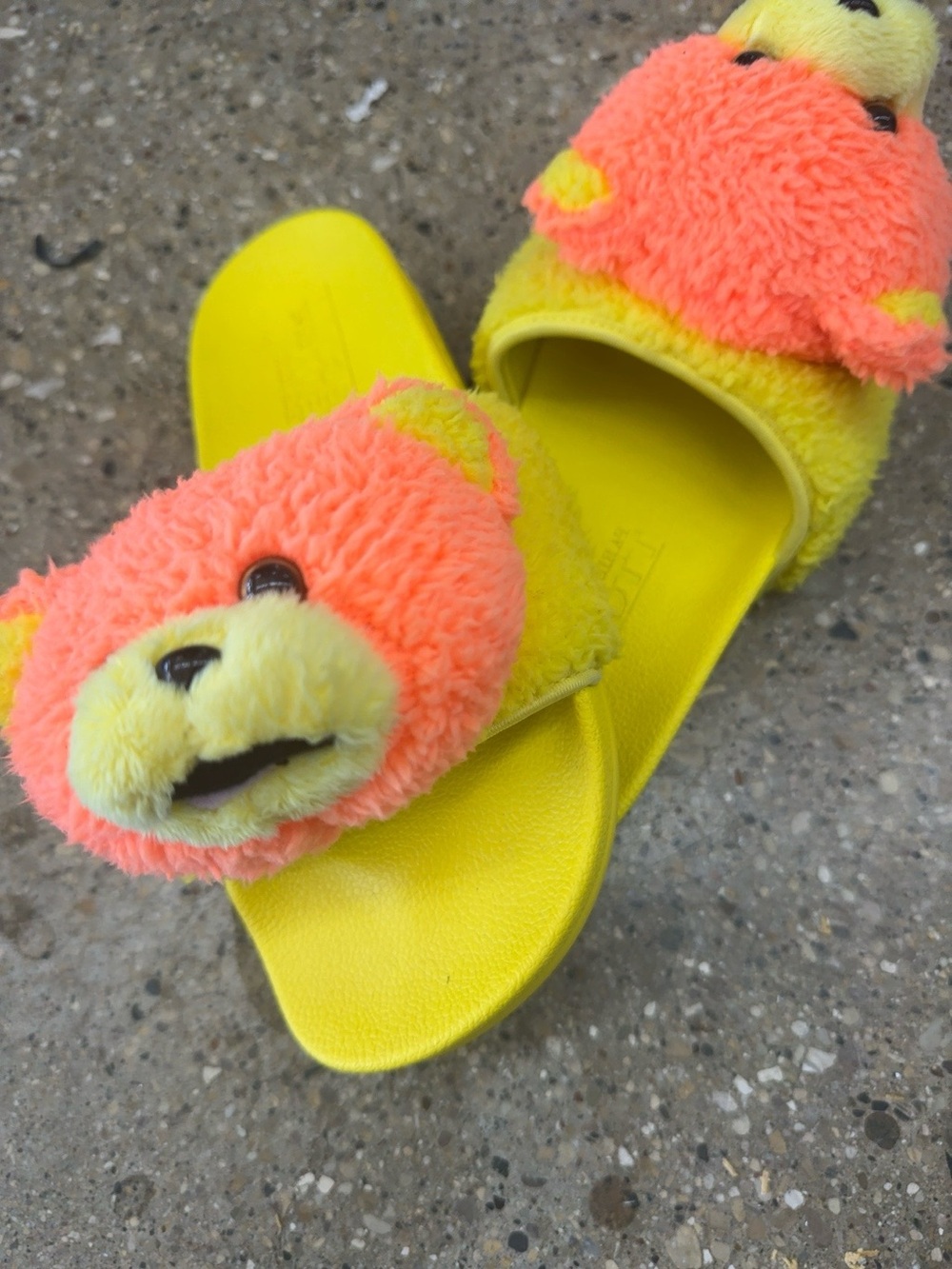 Jeremy Scott x Adidas JS Bear Adilette Slides- Size 7 Women’s